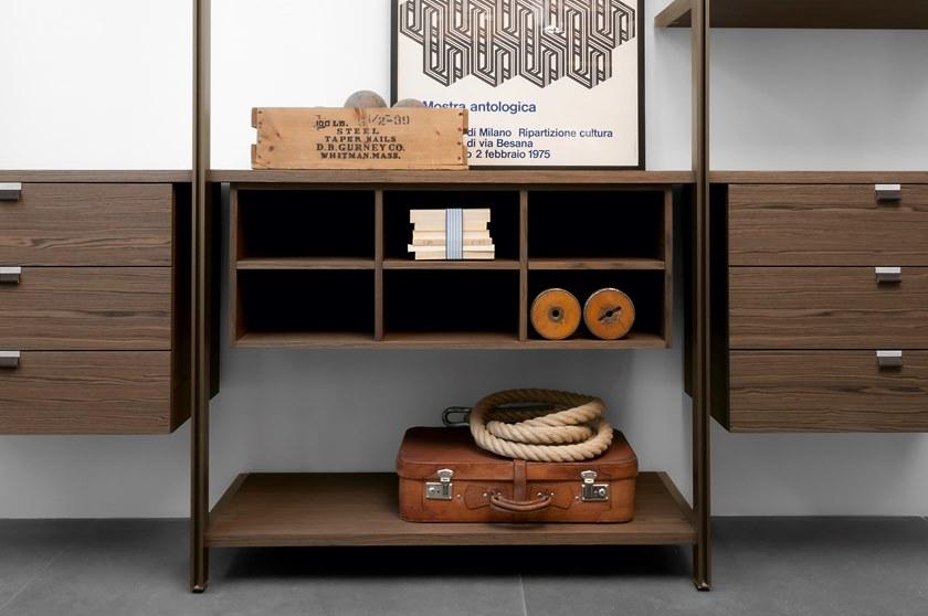 ALBED Модульная гардеробная из дерева и стекла Solo sun-id-1363816 - Вид №1