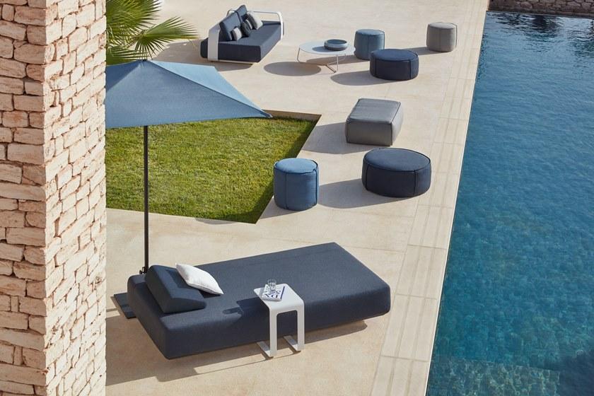 MANUTTI Прямоугольный садовый пуф из ткани Touch Fs-thpf112 - Вид №9