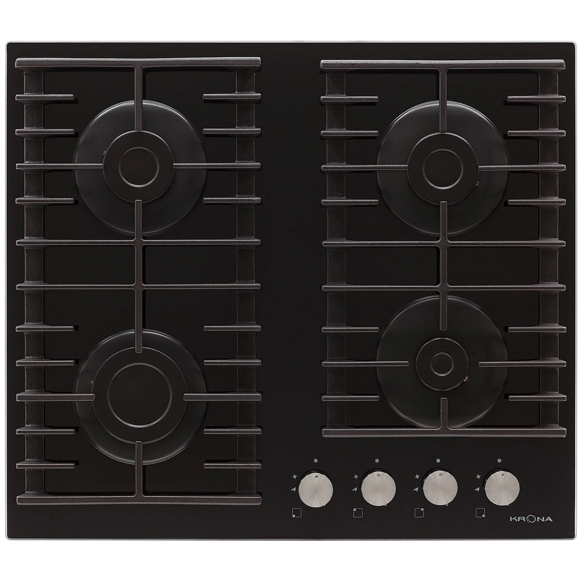 9039373 Газовая варочная поверхность KRONA HAGEL 60 BL KRONA1 STDN-0139858
