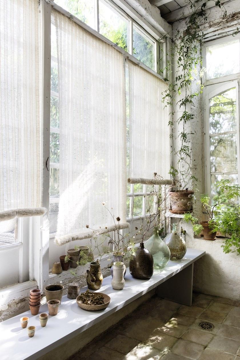 Élitis Полосатая полиэфирная ткань для штор sun-id-1512106 - Вид №5