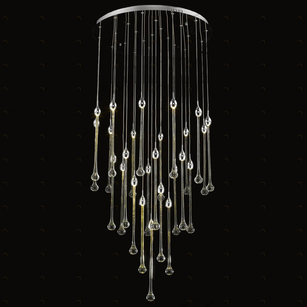 Подвесной светильник PO98028M-16 chrome от Delight Collection DELIGHT COLLECTION ДИЗАЙНЕРСКИЕ 243862 Прозрачный;хром 