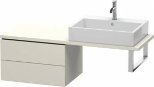 LC582809191 Шкафчик для компактной консоли L-Cube #LC5828 620 x 477 мм Серо-коричневый декор