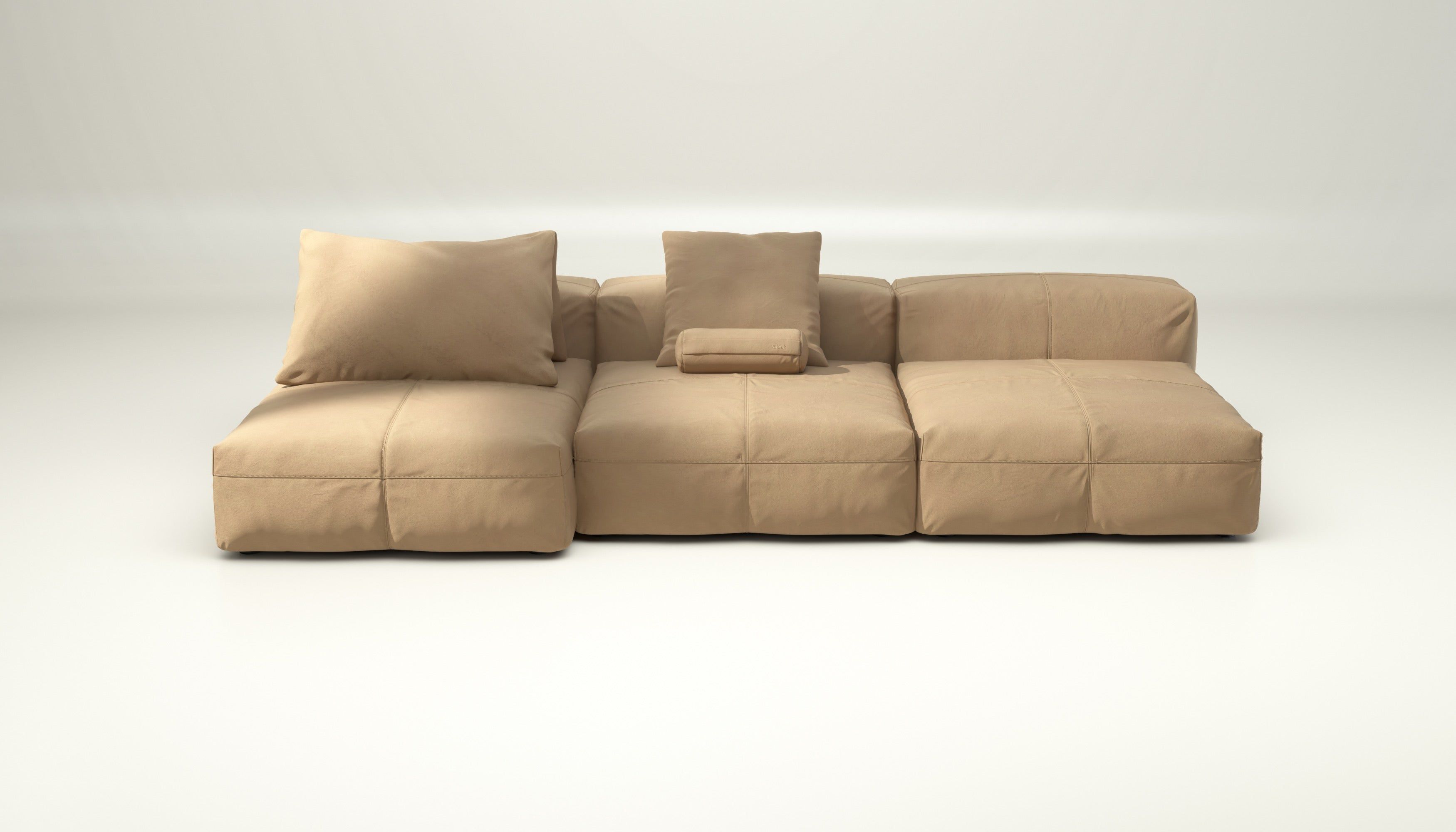 Модульный кожаный диван с полуостровом vetsak Leather ARCH-00143934 - Вид №6