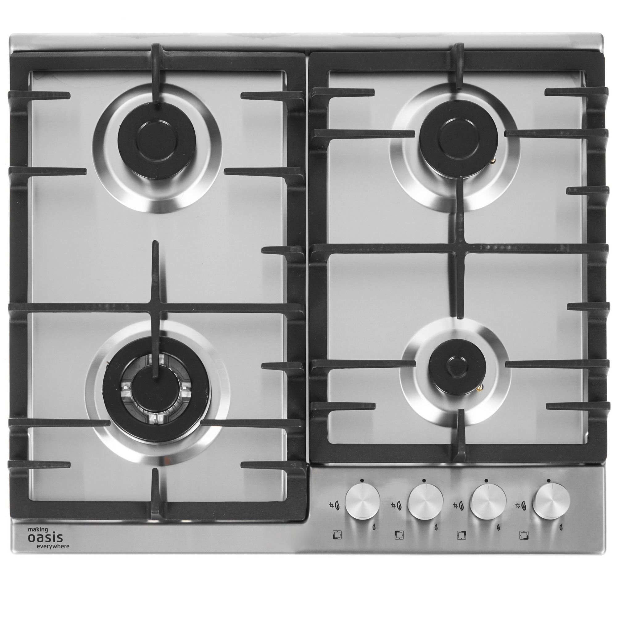 5346122 Газовая варочная поверхность Oasis P-MNRT (B) STDN-0016384