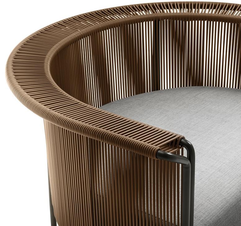 Lema Кресло из кожи и ткани с подлокотниками sun-id-1410708 - Вид №3