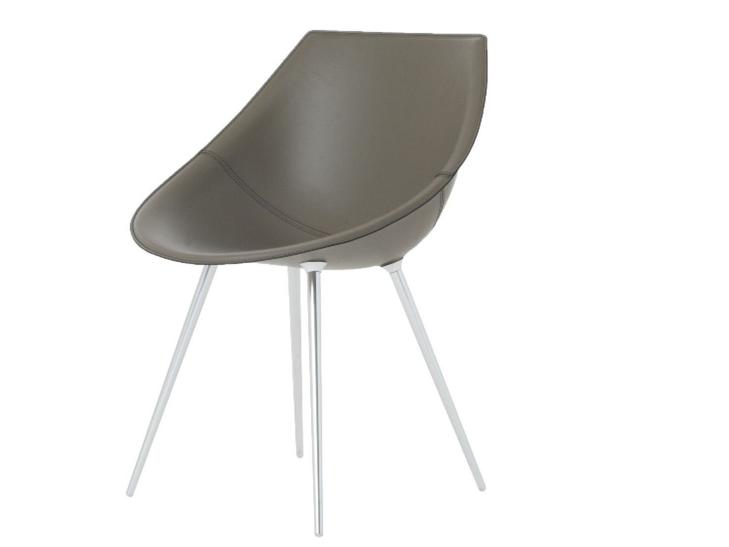 Кожаный стул Driade LAGÒ ARCH-00038733 - Вид №1