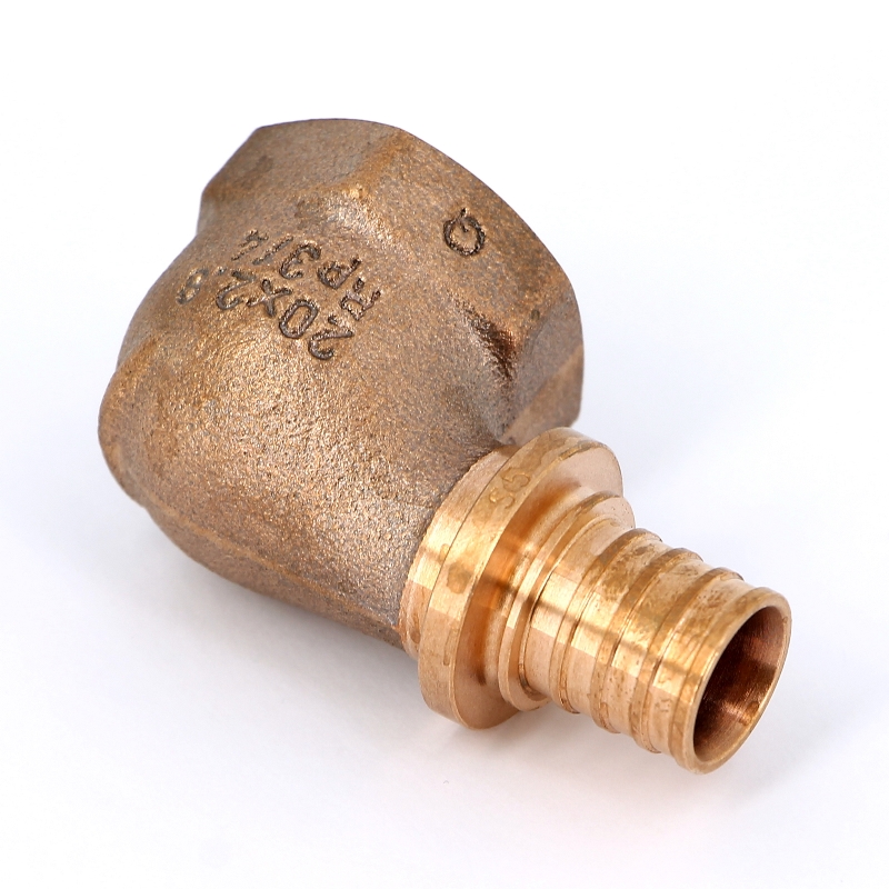 Угол надвижной В бронзовый REHAU 20x3/4" RX+ 456356 - Вид №3