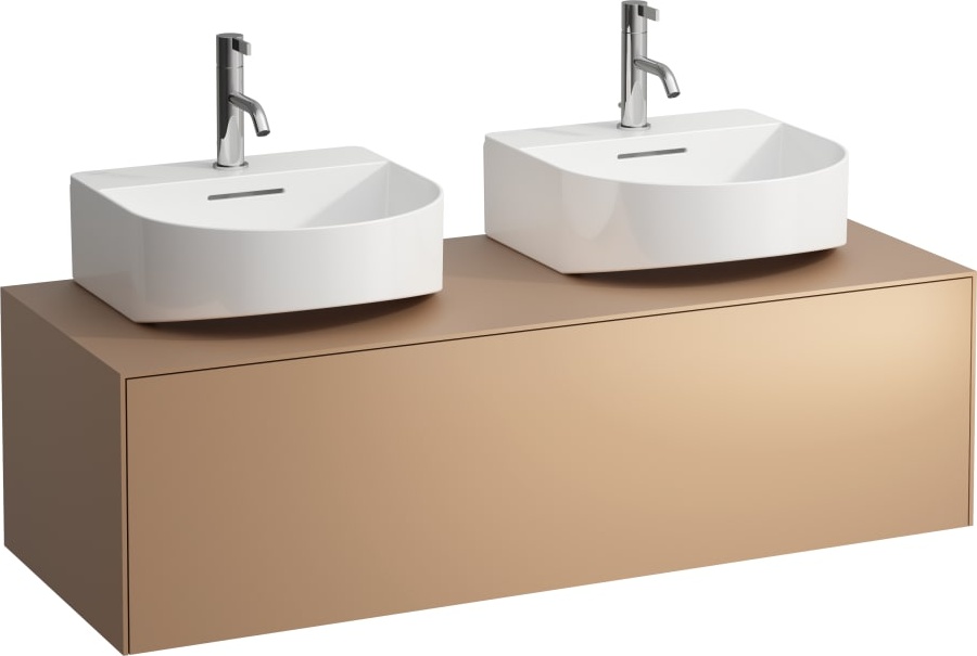 H4054540340401 Шкафчик, 1 ящик, совместим с мини-раковиной 816341, с отверстиями слева и справа LAUFEN PRO - Вид №1