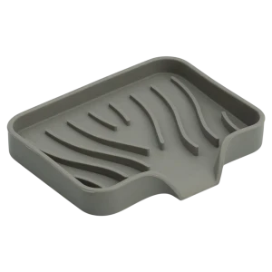 Мыльница Vidage Ангрен - силиконовая подставка серого цвета 89380376