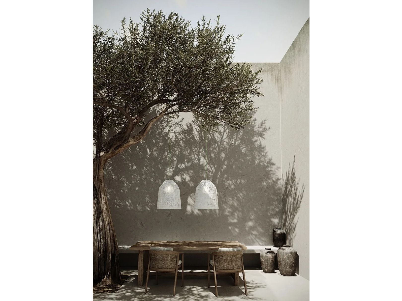 Подвесной светильник из стекловолокна Karman Затемнение ARCH-00039545 - Вид №2