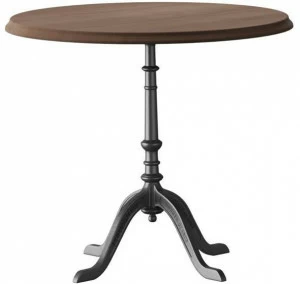 horgenglarus Круглый стол из массива дерева с основанием 4 звезды  T-1004r