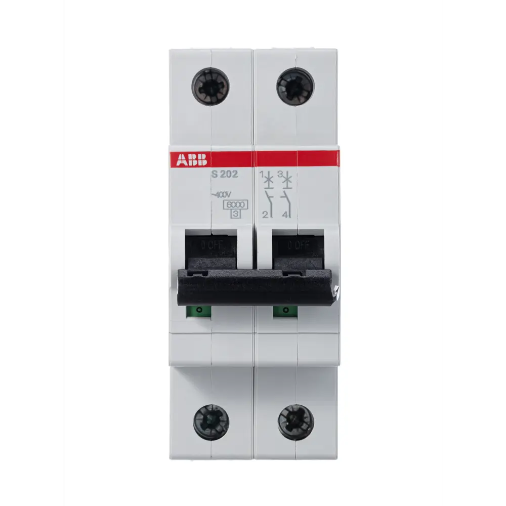 Автоматический выключатель ABB S202 1P N C25 А 6 кА 2CDS252001R0254 82175811 STLM-2180319  - Вид №1