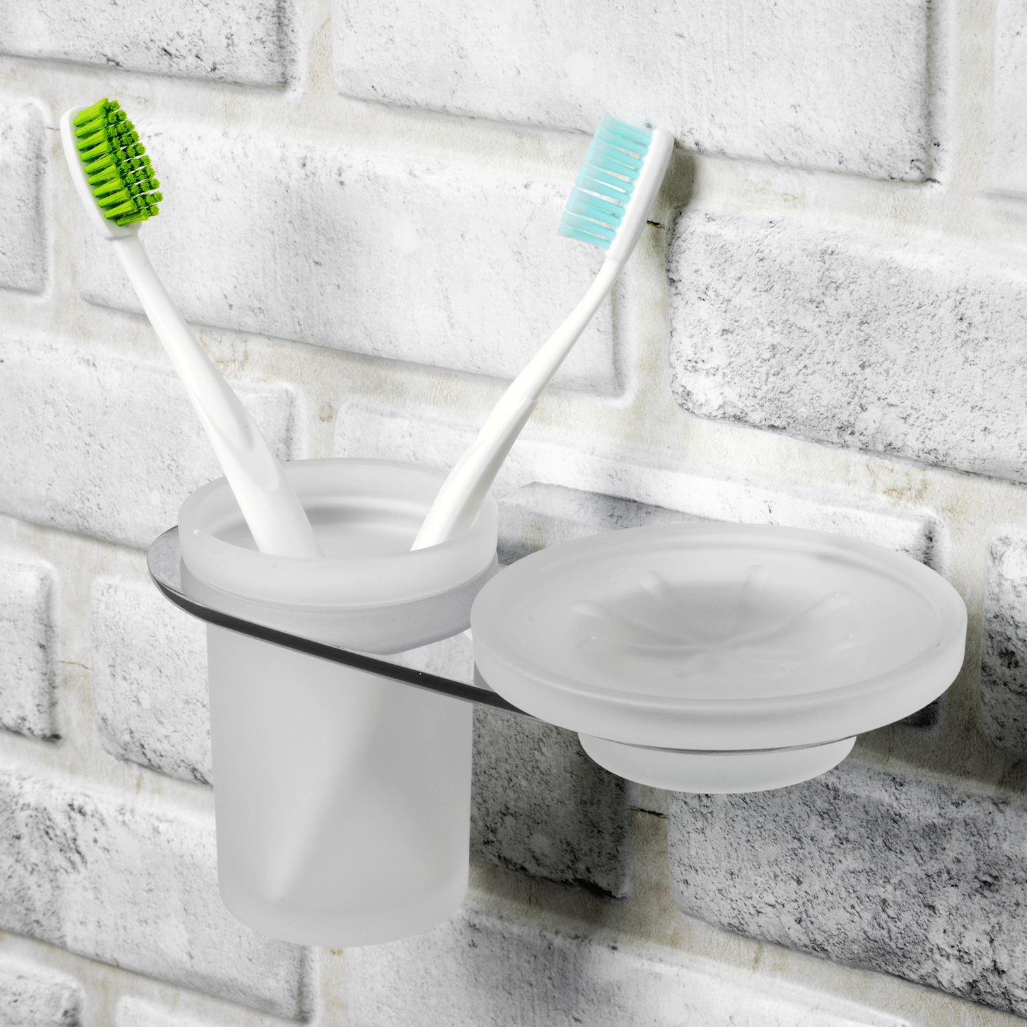 K-8326 Kammel Держатель стакана и мыльницы WasserKRAFT Kammel K-8300 