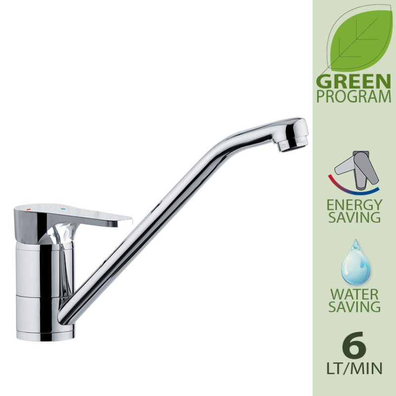 OME629LT6 Смеситель для мойки DANIEL RUBINETTERIE Omega - Вид №3