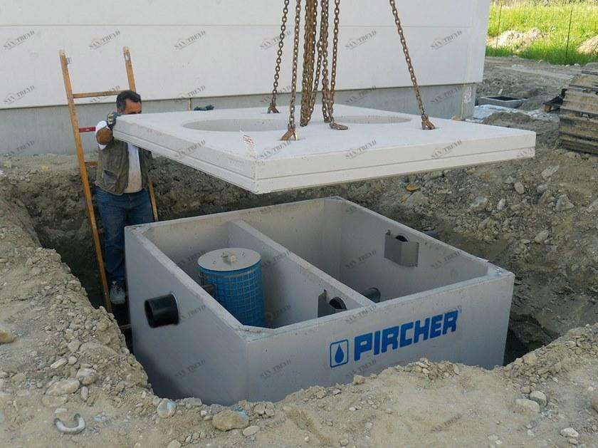 Pircher Компактный прямоугольный сепаратор минерального масла sun-id-1492896