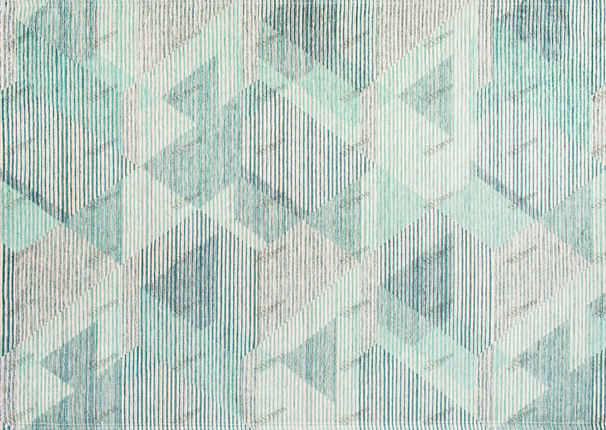 COLORISTICA Flight Aqua 2x3 Турецкий ковер Голубой 