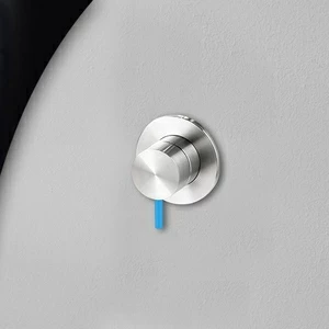 Девиатор двухрежимный глянцевая сталь с синей ручкой Toki Radomonte TKI10LCIL26