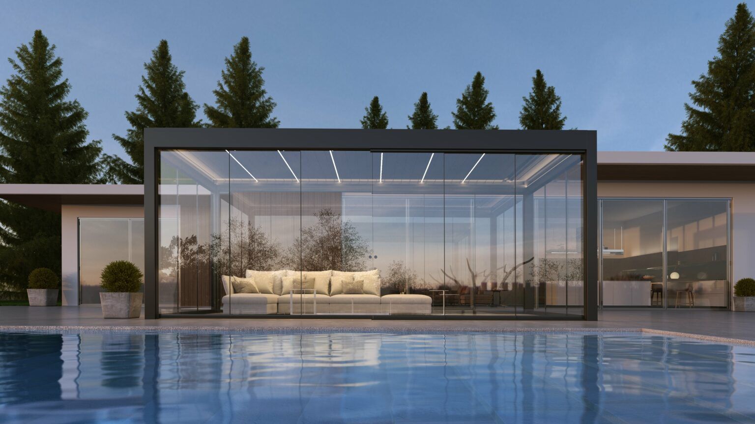 Освещение для биоклиматических беседок GLM Outdoor Solutions Illuminazione LED ARCH-00097729 - Вид №4