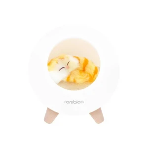 Ночник детский светодиодный Rombica MOMO 1,5 Вт теплый желтый свет цвет белый