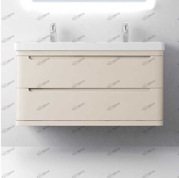 Avila Dos Тумба с двойной раковиной LOOP 120 Color 34 Trendy LOOP TRENDY 2706212N34