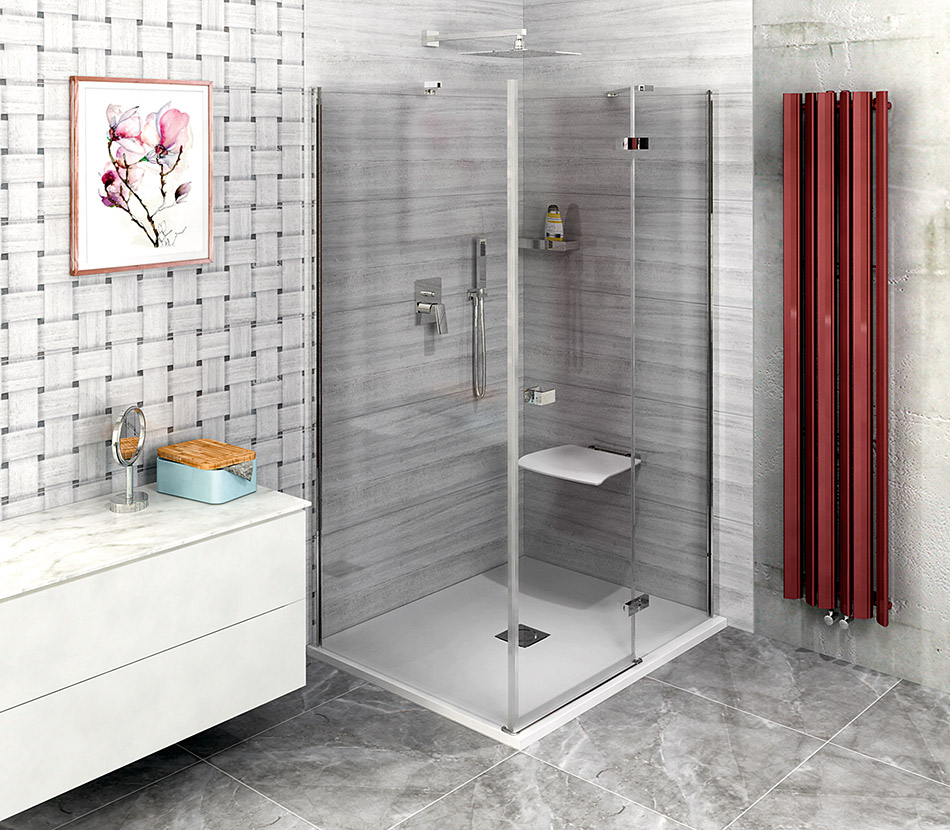 FL1012L Polysan Ширмы для душа FORTIS LINE 