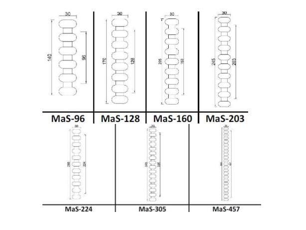 Бронзовая мебельная ручка GIARA ART DESIGN-BRONZE SASSO ARCH-00130175 - Вид №6