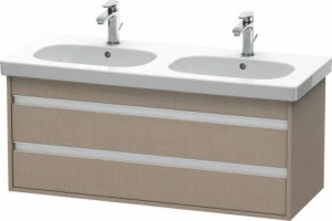 KT664907575 Тумбочка подвесная Ketho #KT6649 1150 x 455 мм Лен, декор