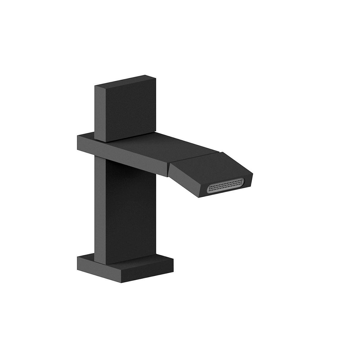 T008WF  Смеситель для биде на 1 отверстиевылет 11,4 см ручка ограничитель потока воды до 5 л/мин при 3 бар видимый аэратор подводка без донного клапана Fantini Rubinetti AK/25