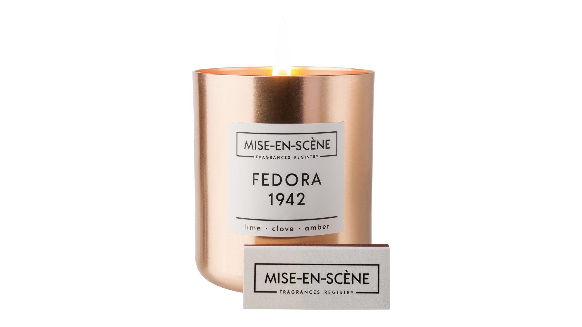 10656772 Ambientair Свеча ароматическая Mise En Scene Fedora 1942 50 ч Воск  - Вид №1