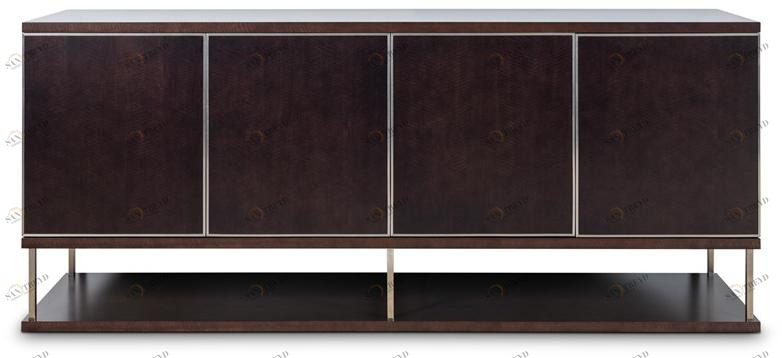 Stylish Club Комод из фанерованной древесины с распашными дверцами Manhattan Scf.m10