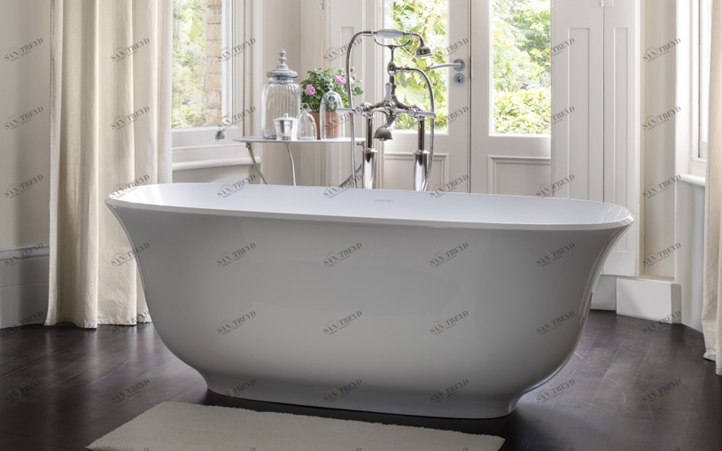 AMT-N-SW-NO Ванна отдельностоящая Victoria + Albert Amiata White