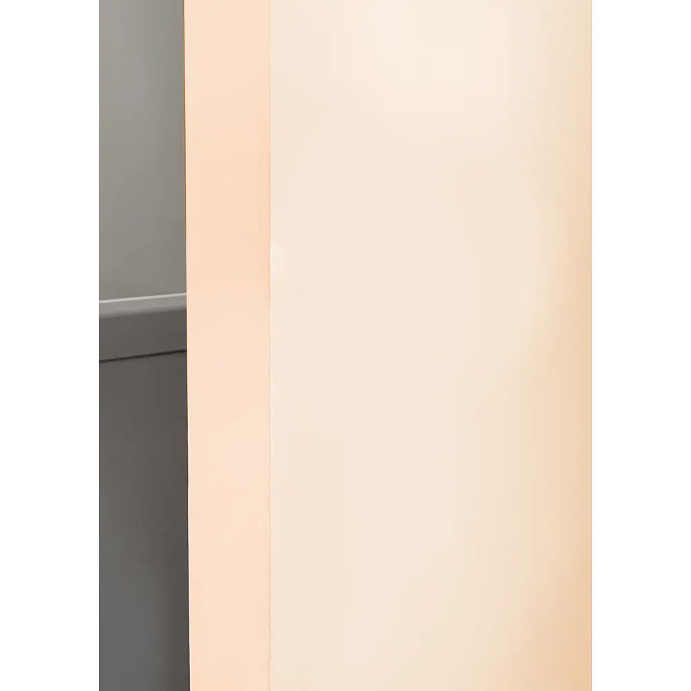 Блок дверной глухой ПВХ Крем 21-7 60x200 см (с замком и петлями) KAPELLI STLM-2038042 - Вид №2