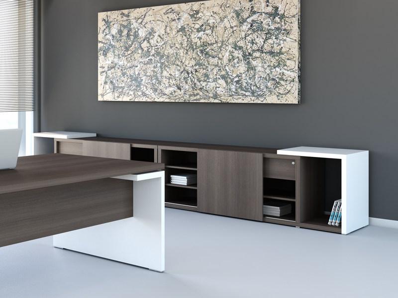 MDD Низкий офисный шкаф с раздвижными дверцами Mito sun-id-1355414 - Вид №2