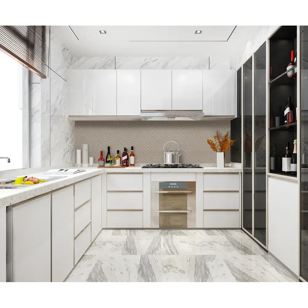 GRACE Стеновая панель ПВХ Мрамор нежный кремовый 1000x600 мм 89341769 STLM-1015089 - Вид №3