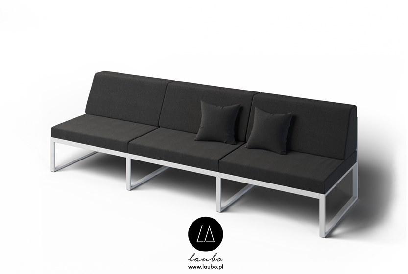 Laubo 3-х местный садовый диван Formal sun-id-1370242 - Вид №1