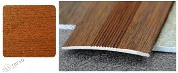 Профиль стыкоперекрывающий ПС 01.1800.092 вишня ЛУКА 2541213