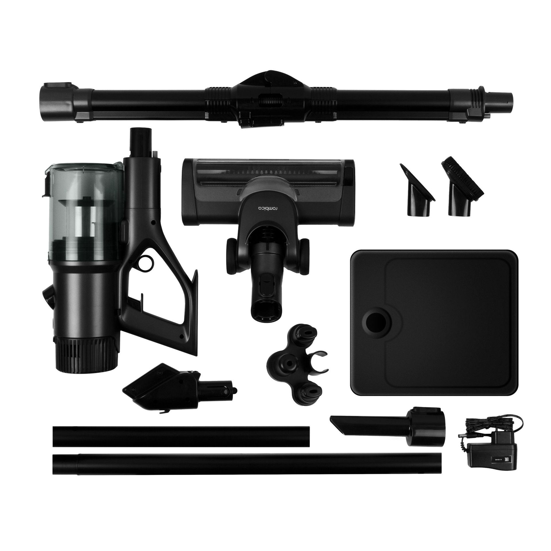 9136137 Пылесос  вертикальный  Rombica MyClean Rover  черный STDN-0111330 - Вид №5