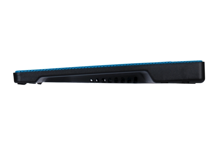 IP5 Blue laptop cooling (15,6", 1x(160x160), 2xusb, 4 led backlight, black plastic+metal mech) STM Santreyd  - Вид №3
