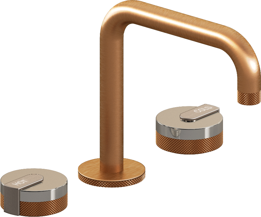 E-11511-R1PN-L1SN-BRG Смеситель для умывальника на 3 отвертия GRAFF MOD+