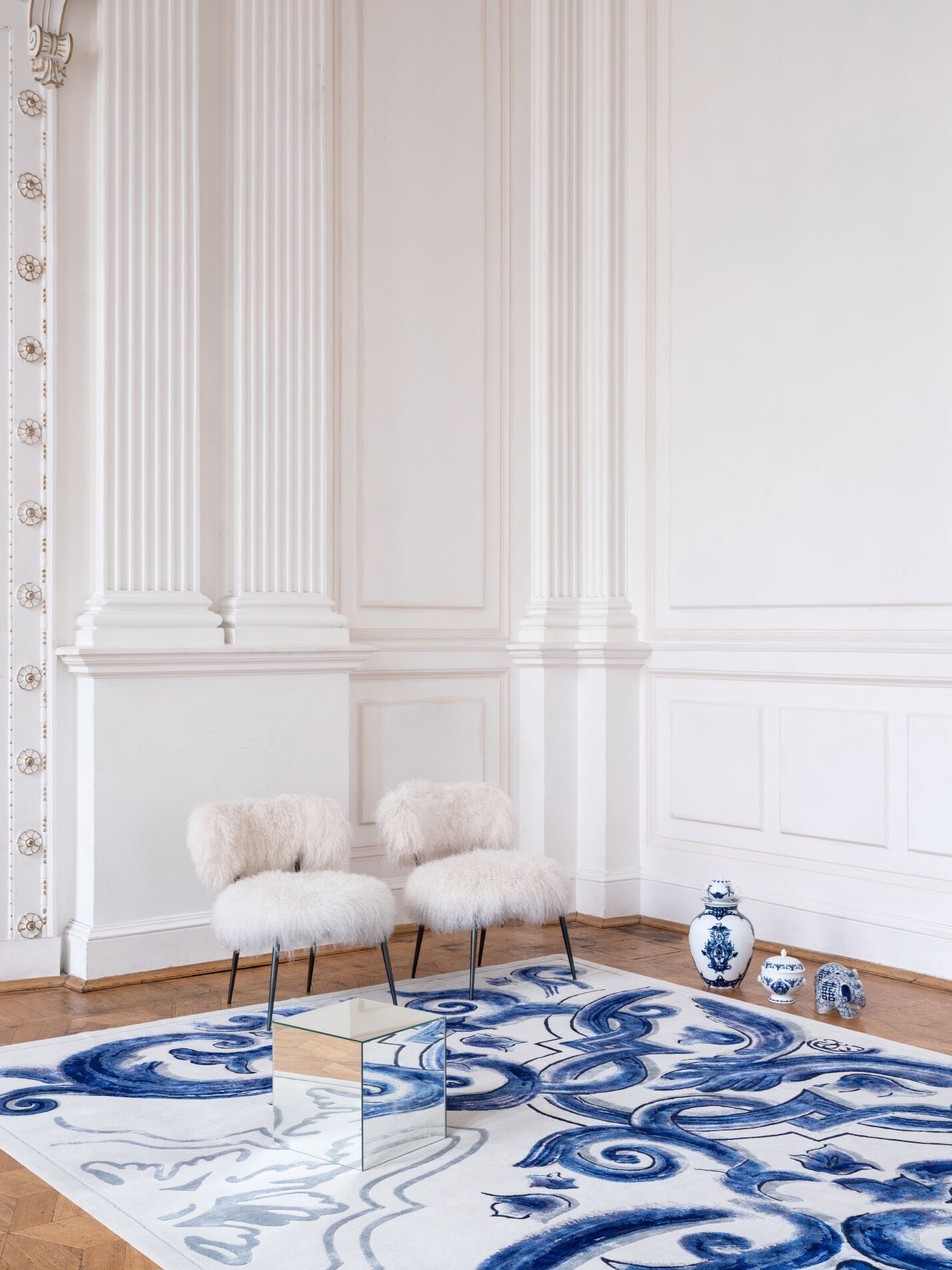 Ковер ручной работы из шерсти и шелка Tapis Rouge навсегда ARCH-00101101 - Вид №10