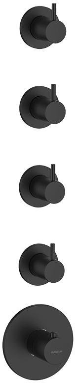 GUGLIELMI Встраиваемый термостатический смеситель для душа на 5 отверстий Sprint Fiin00988 - Вид №2