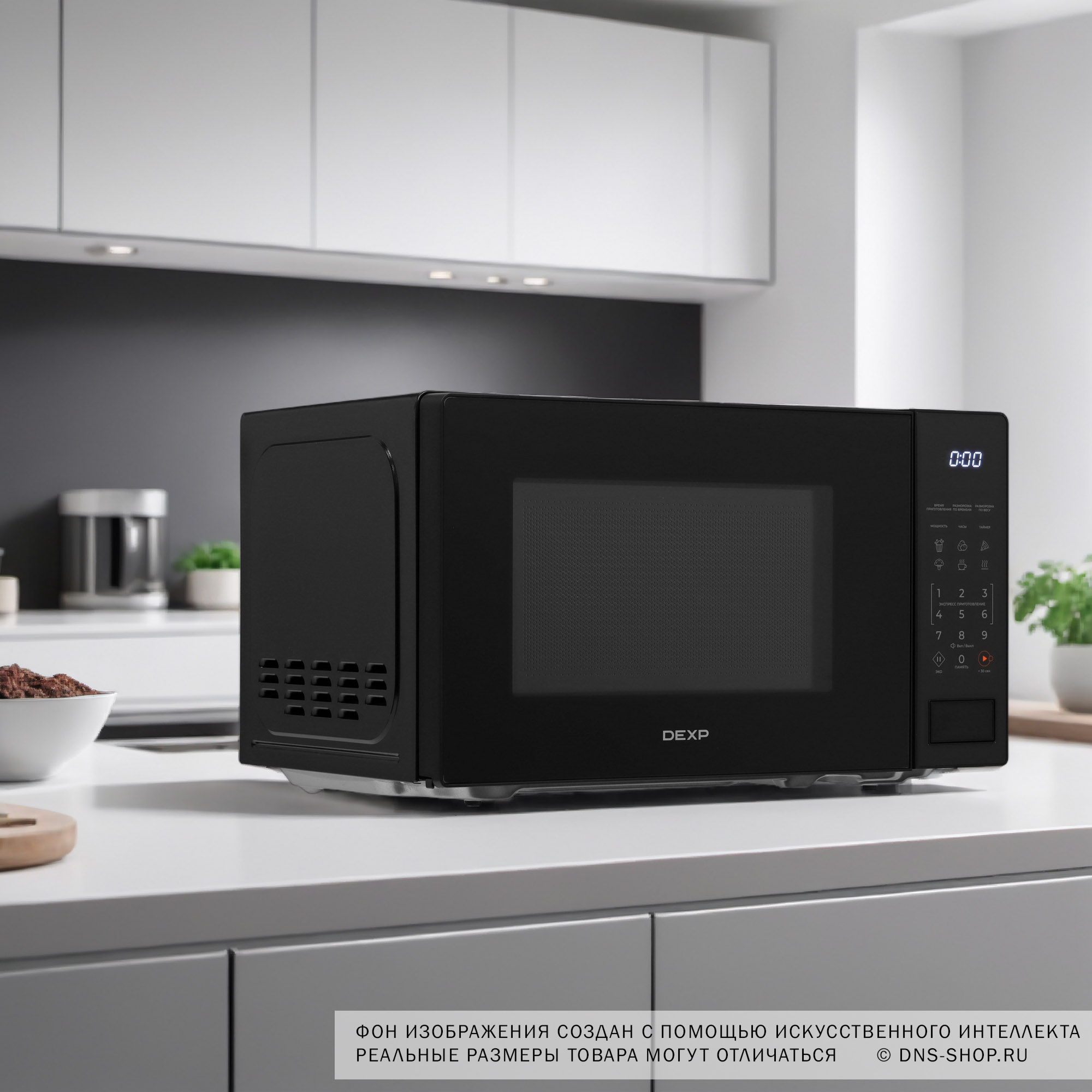 9134367 Микроволновая печь DEXP MW20-B02E черный STDN-0050684 - Вид №9