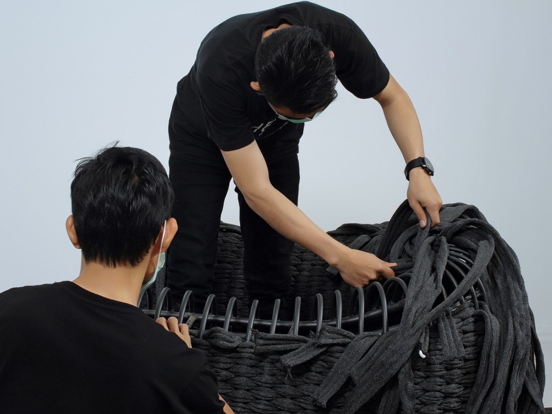 Веревочное садовое кресло с подлокотниками MANUTTI Kobo ARCH-00113555 - Вид №9