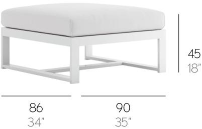 GANDIABLASCO Модульный пуф Dna teak sun-id-1496581 - Вид №1