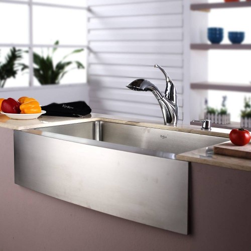 Кухонные смесители KPF-2210ORB krausru  - Вид №4