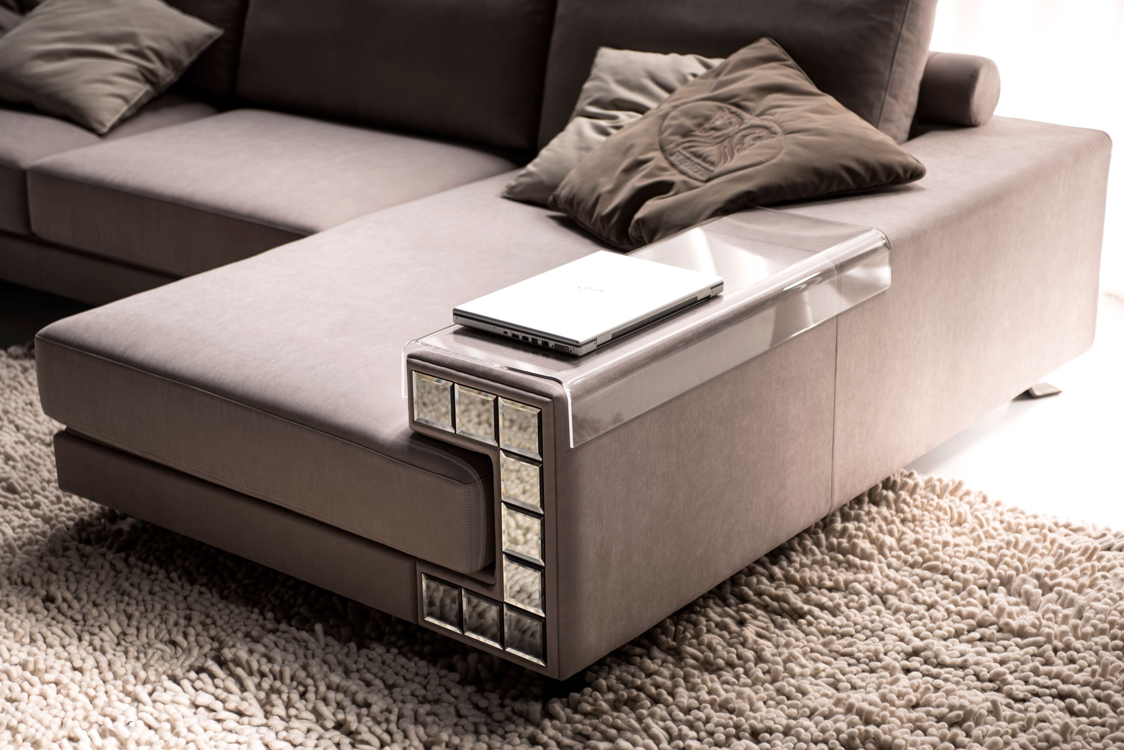 Угловой диван из Дакрона® Former In Italia Висконти ARCH-00045696 - Вид №2