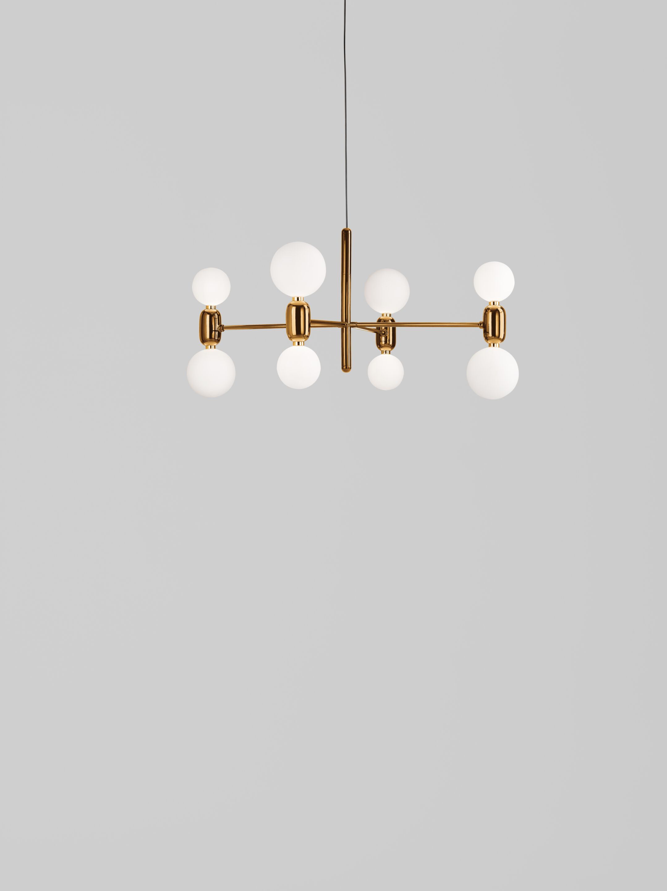 Керамическая люстра и опаловое стекло PARACHILNA Aballs ARCH-00007334 - Вид №2