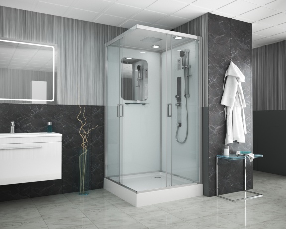 Душевая кабина NG-6001-GQ (900х900х2100) Santreyd NG-6001-01GQ - Вид №1