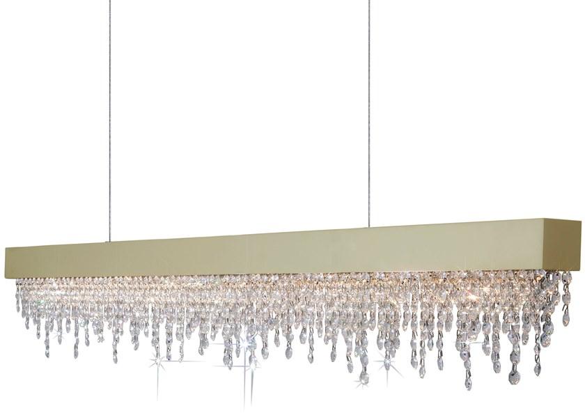 ILFARI Подвесной светильник прямого света из металла с кристаллами swarovski® Frozen eyes 10929/10930 - Вид №2