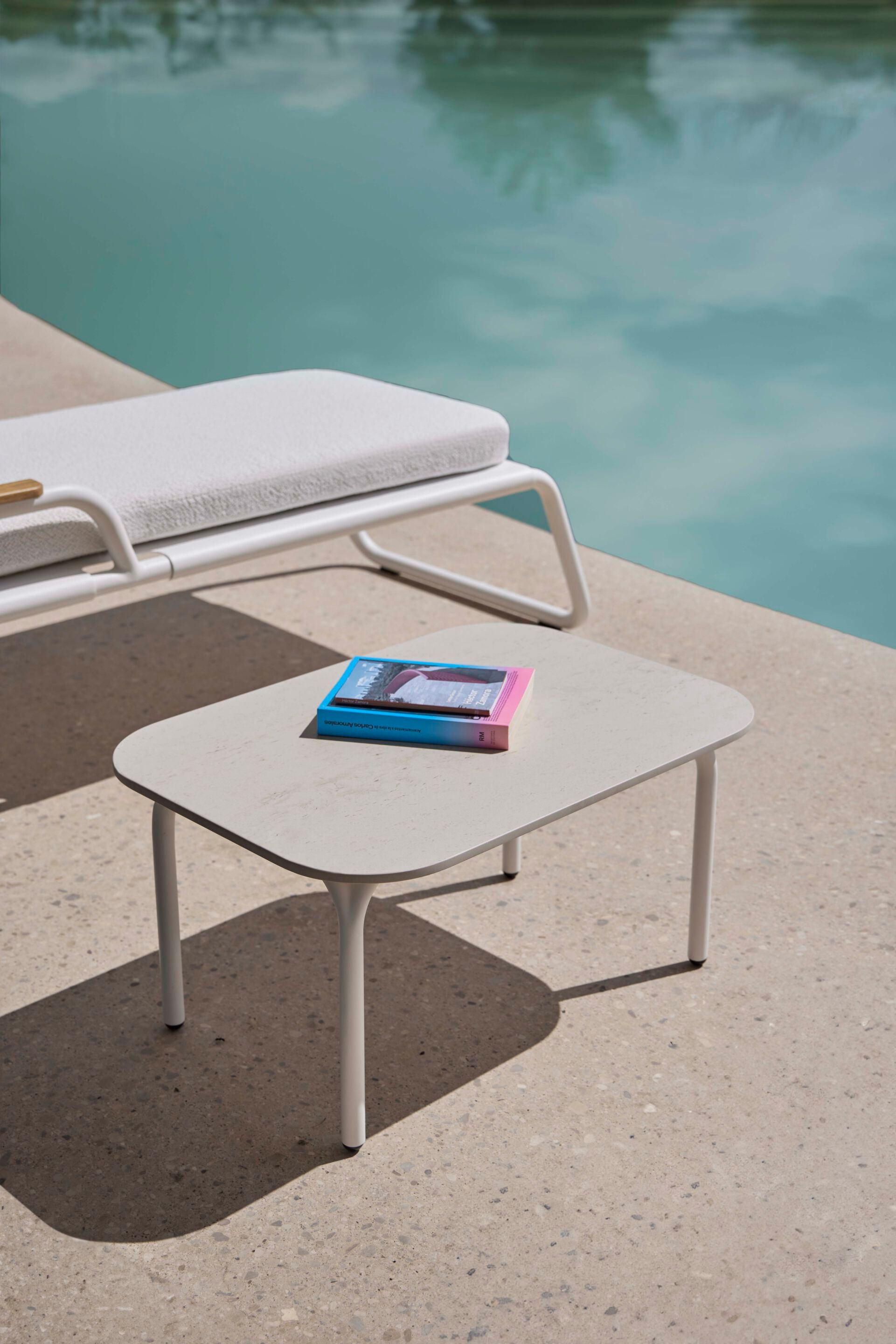 Прямоугольный алюминиевый журнальный столик GANDIABLASCO ARCH-00074767 - Вид №3